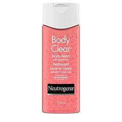 Neutrogena Body Clear Acne Body Wash - Maximum Strength Salicylic Acid, Vitamin C - Oil Free - Pink Grapefruit Scent - 250ml