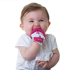 Nuby Happy Hands Teething Mitten Butterflies