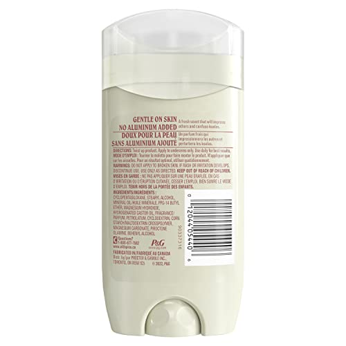 Old Spice GentleMen's Collection Deodorant Aluminum Free Eucalyptus with Coconut Oil, 85g