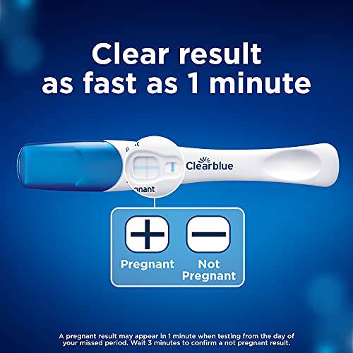 Clearblue Pregnancy Test Double-Check and Date Combo Pack – Weeks Indicator & Rapid Detection - Zecoya