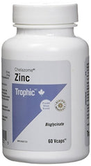 Trophic Zinc - Chelazome (30mg), 60 Count