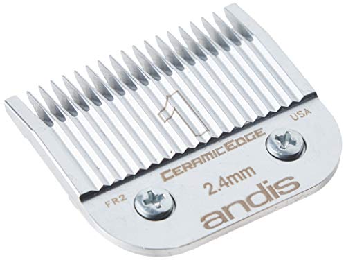 Andis pro ceramic edge one set blade, 1 Count, Silver, 1 Count (Pack of 1)