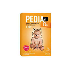 PediaVit Liquid Vitamin D3 400IU, 50mL