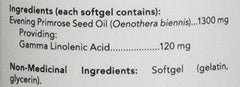 NOW Supplements Super Primrose Oil 1,300mg Softgels, 60 Count