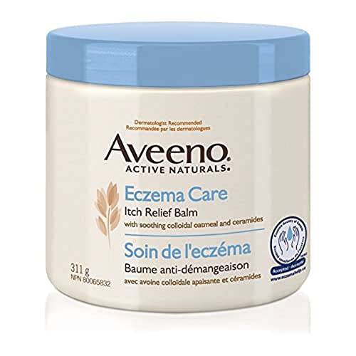 Aveeno Lotions Eczema Care Anti-Itch Balm, Eczema Treatment Cream With Colloidal Oatmeal, 311g