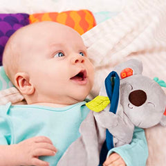 Roll Over Image to Zoom in B. Baby – Koala Lovey – Plush Security Blanket – Stuffed Animal for Babies – Soft Baby Blankie – Newborn, 0+ – B. Snugglies - Fluffy Koko