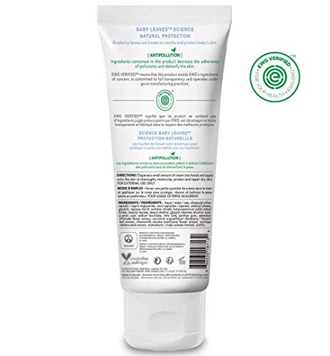 ATTITUDE Body Cream for Baby, EWG Verified, Made with Naturally Derived Ingredients, Vegan, Almond Milk, 200 mL