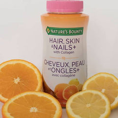 Hair Skin and Nails Gummies, Contains Biotin and Collagen