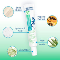 Blue Lizard, Sheer Sunscreen Lotion, SPF 50+, for Face