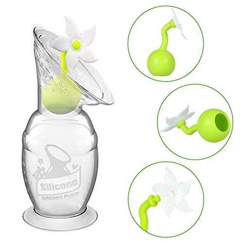 Haakaa Silicone Breast Pump Stopper 1 pk (White)