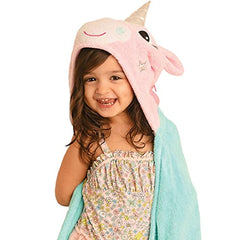 Zoocchini Toddler Towel, Allie the Alicorn