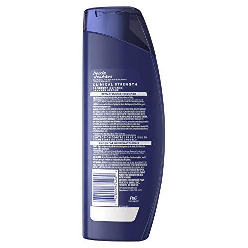 Head & Shoulders 2-in-1 Shampoo & Conditioner Clinical Strength Dandruff Defense + Advanced Oil Control, 400 mL