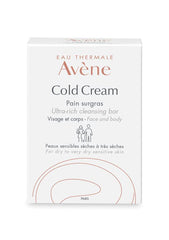Eau Thermale Avene Cold Cream Ultra-Rich Cleansing Bar for Very dry Skin, Nourishing soap-free bar, 100 g