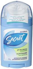 Secret Invisible Unscented 45 g (Packaging May Vary)
