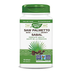 Nature's Way Saw Palmetto Berries, Prostate Health, 180 Softgels, Value size