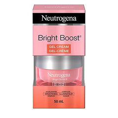 Neutrogena Bright Boost Gel Cream, Brightening Face Moisturizer With Aha, Pha, Mandelic Acid & Neoglucosamine for Brighter Skin & Anti Aging, 50 Milliliters