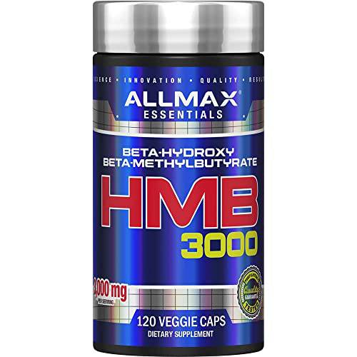 ALLMAX Nutrition HMB 3000, Veggie Caps, 120 Count