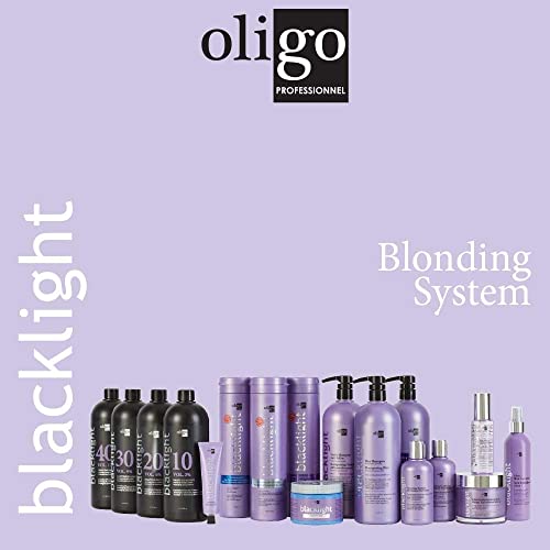 Oligo Professionnel Blacklight Intensive Replenishing Hair Mask for Dry Damaged Hair and Growth with 11 Amino Acids | Damaged Hair Treatment Mask | Sulfate Free Hair Mask, 1L