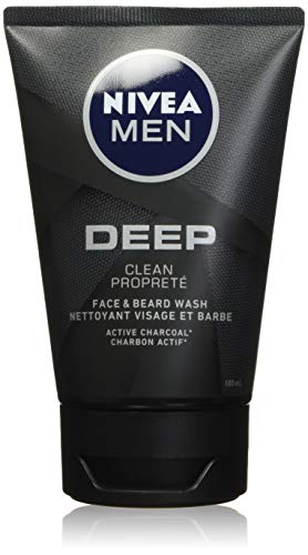 NIVEA MEN Deep Face & Beard Wash, 100mL