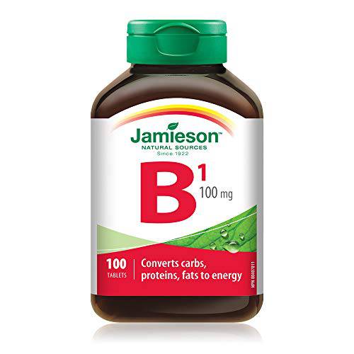 Jamieson Vitamin B1 (Thiamine) 100's 100 Tablets