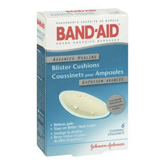 Band-Aid Hydrocolloid Bandages for Heels, Waterproof Adhesive, Hydro Seal, 6 Bandages, clear