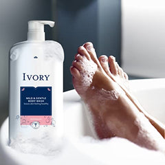 Ivory Mild & Gentle Body Wash, Waterlily Scent, 1035 mL