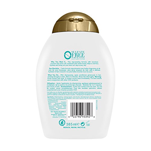 OGX Quenching + coconut curls conditioner, 385ml