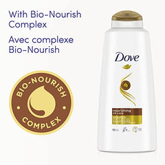 Dove Nourishing Oil Care Shampoo with Bio-Nourish Complex controls frizz and nourishes hair 750 ml