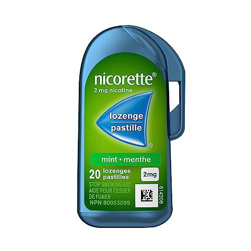 Nicorette Lozenge Mint 20 Nicorette Nicotine Lozenges, Quit Smoking Aid, Mint, 2mg 20 count