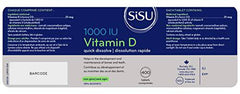 SISU Vitamin D3 1000 IU, Unflavoured 400 T