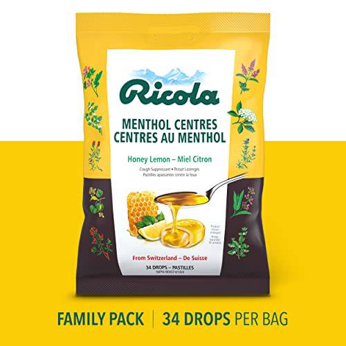 Ricola Menthol Centres Cough Drops