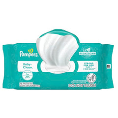 Pampers Baby Wipes, Complete Clean Fragrance Free, 1X Pop Top Pack, 72 Count