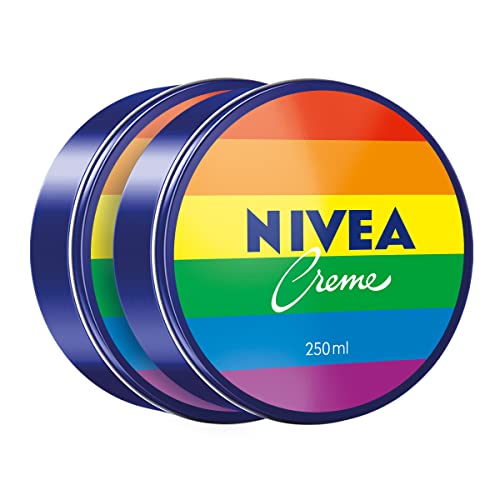 NIVEA Creme, Pride Limited Edition All Purpose Cream, 2x250 Ml