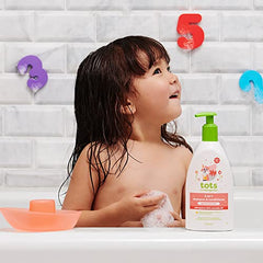 Babyganics 2-in-1 Shampoo and Conditioner for Toddlers, Designed for All Hair Types, Moisturizes and Detangles, Apricot Chamomile, 325 mL Soap Pump