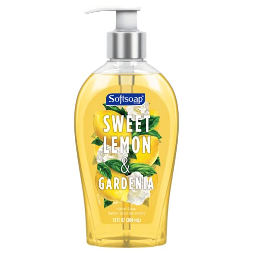 Softsoap Liquid Hand Soap, Sweet Lemon and Gardenia, 384 mL