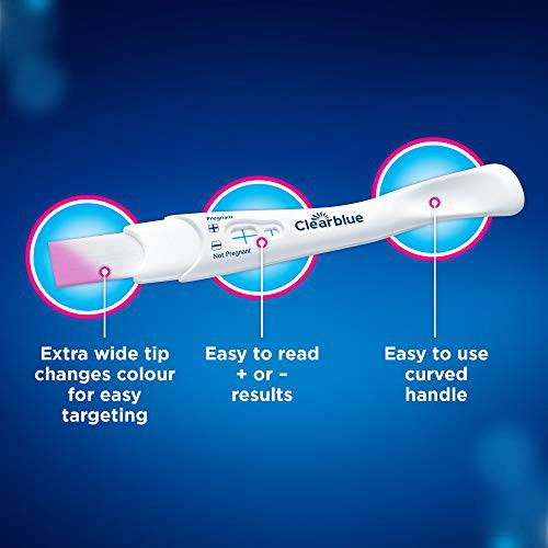 Clearblue Pregnancy Test Double-Check and Date Combo Pack – Weeks Indicator & Rapid Detection - Zecoya