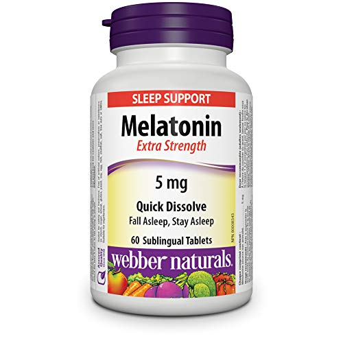 Melatonin Extra Strength 5 mg Quick Dissolve
