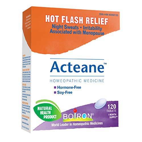 Acteane Relieves the Perimenopause and Menopause Symptoms