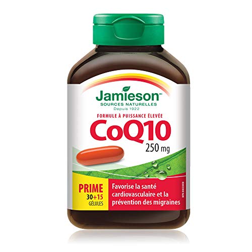 CoQ10 250 mg Extra Strength - Coenzyme Q10, Non-GMO, Gluten-Free