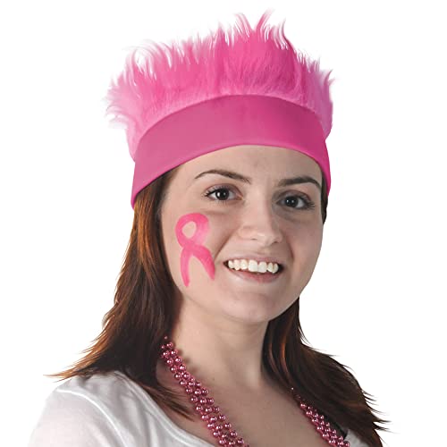 Beistle Hairy Headband, Pink