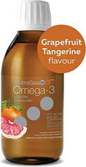 NutraSea Hp +D Omega-3 Grapefruit Tangerine 2000mg Epa + Dha 200 milliliter