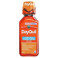 Vicks DayQuil Cold & Flu Liquid Medicine, 354ml