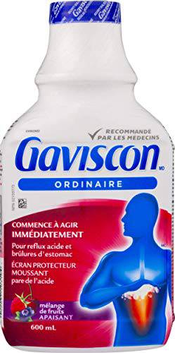 Gaviscon Regular Strength Liquid Soothing Fruit Blend