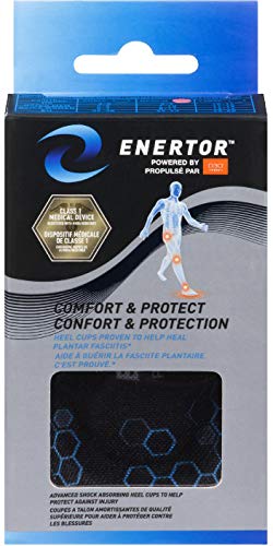 Enertor Comfort & Protect Heel Cup with D30 Technology, Medium