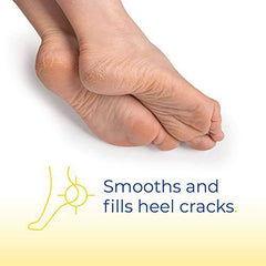 Dr. Scholl's Severe Cracked Heel Repair Restoring Balm 2.5oz, with 25% Urea for Dry, Cracked Feet, Heals and Moisturizes for Healthy Feet