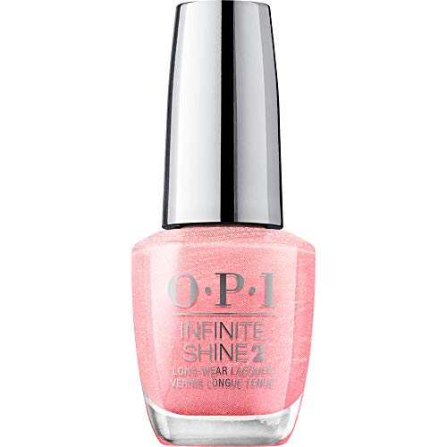 OPI Infinite Shine 2 Long-Wear Lacquer, Princesses Rule!, Pink Long-Lasting Nail Polish, 0.5 fl oz