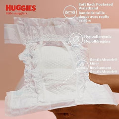 Huggies Little Snugglers Baby Diapers, Size Newborn, Giga Pack, 76ct