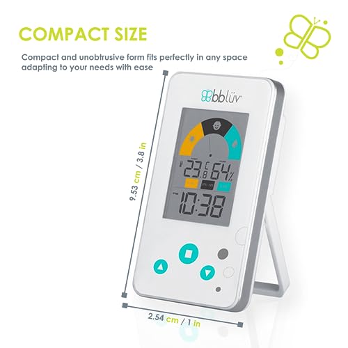bblüv - Igrö - Indoor Digital Hygrometer & Thermometer with Humidity Monitor
