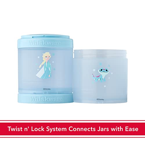 Whiskware Disney Frozen Stackable Snack Pack, 2 1/3 Cups, Elsa and Lizard