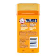 Arm & Hammer Advance Invisible Solid Antiperspirant Deodorant Stick, Sport, 48H Protection, 73g